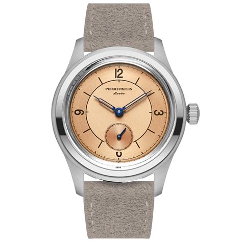 pierre paulin salmon dial watch.